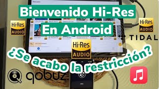 Bienvenido al “Audio Hi-Res” en Android 🔥 qobuz, apple music, tidal 🔥