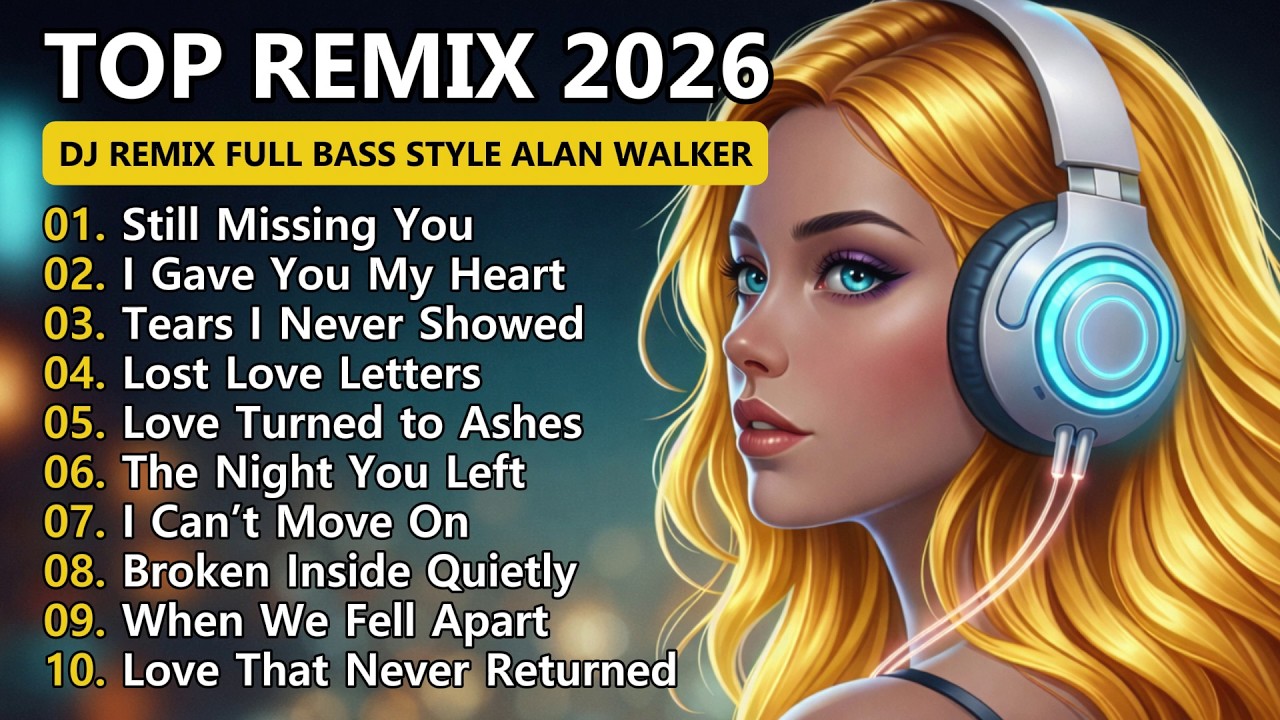🎧 Alan Walker Style X Emotional EDM Remix 2026 🔥 Full Bass Drop | 💔 Sad Love Songs Playlist