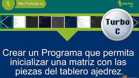 arrays – turbo C (matriz tablero de ajedrez)