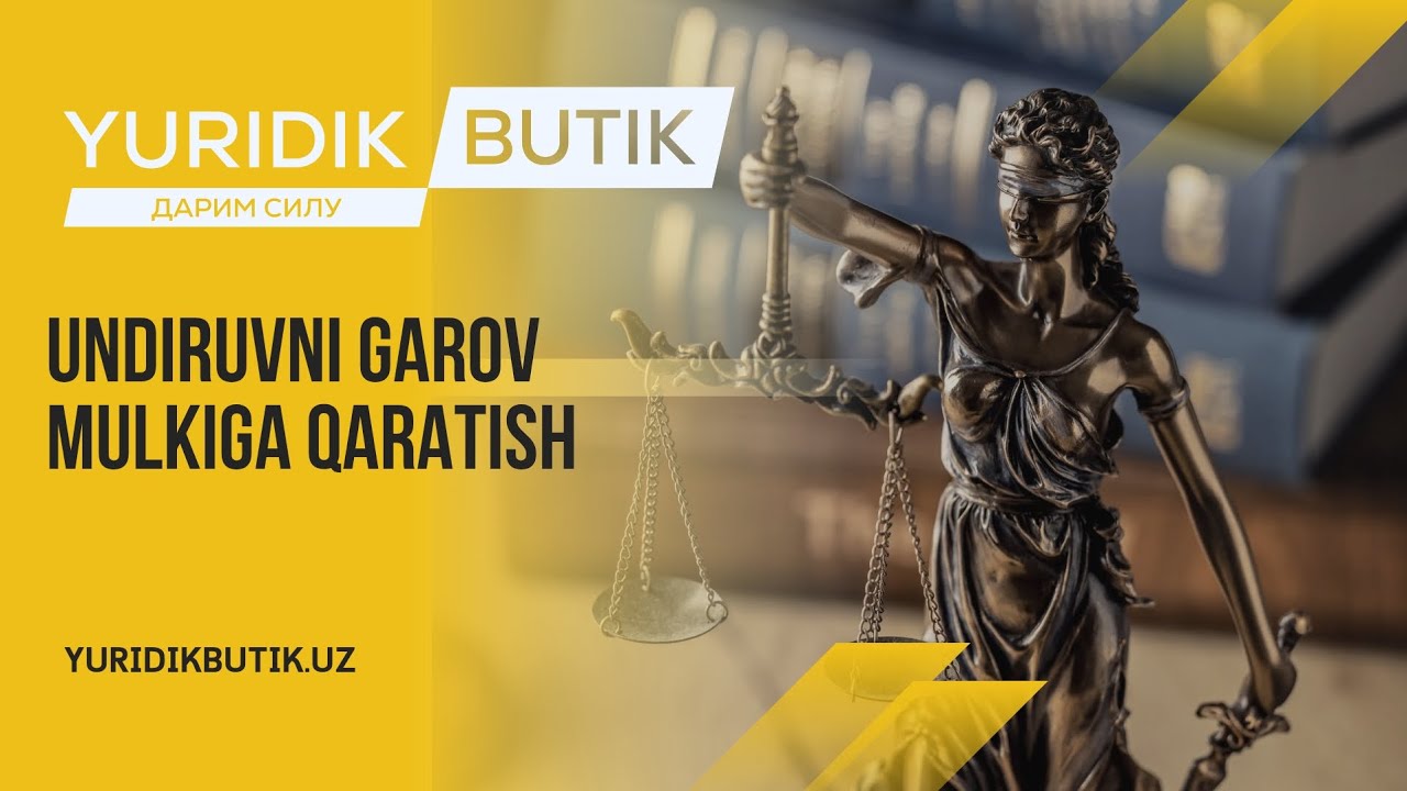 Гаров мулкини сотиш | Юрист: +998997044308 | yuridikbutik.uz