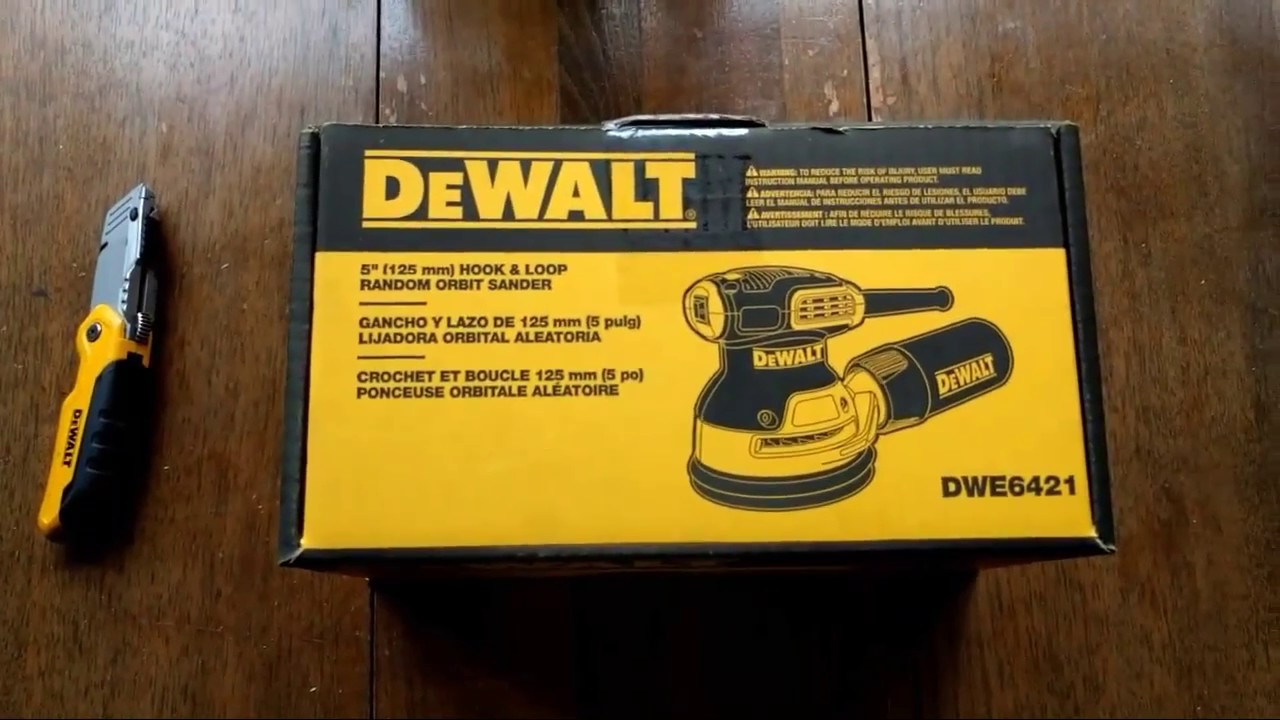 PONCEUSE ORBITALE 5 DEWALT - DWE6421