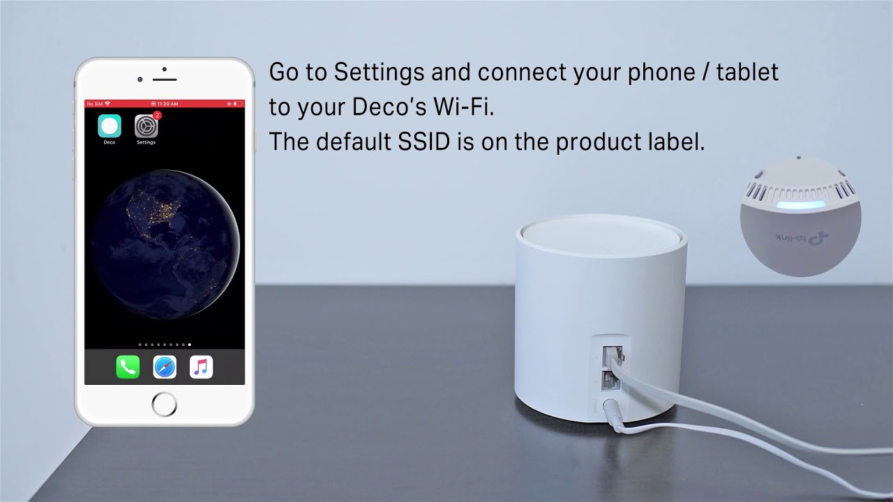 Wi-Fiルーター 1201+574Mbps Deco X20（2パック） DecoX202P [Wi-Fi 6 