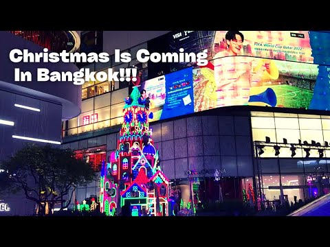 BANGKOK CHRISTMAS 2022 EmQuartier Emporium Shopping Mall | Thailand Walking Tour