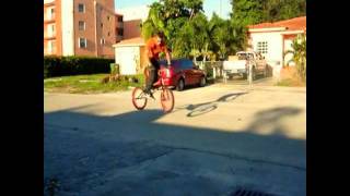 BMX THREE NEW TRICKS ( 540 tap, 180 footjam tailwhip and feeble to barspin )