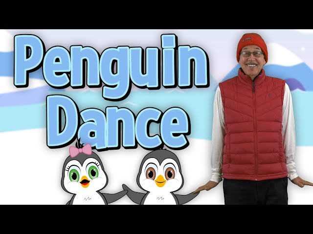 Penguin Dance | Brain Breaks | Jack Hartmann class=