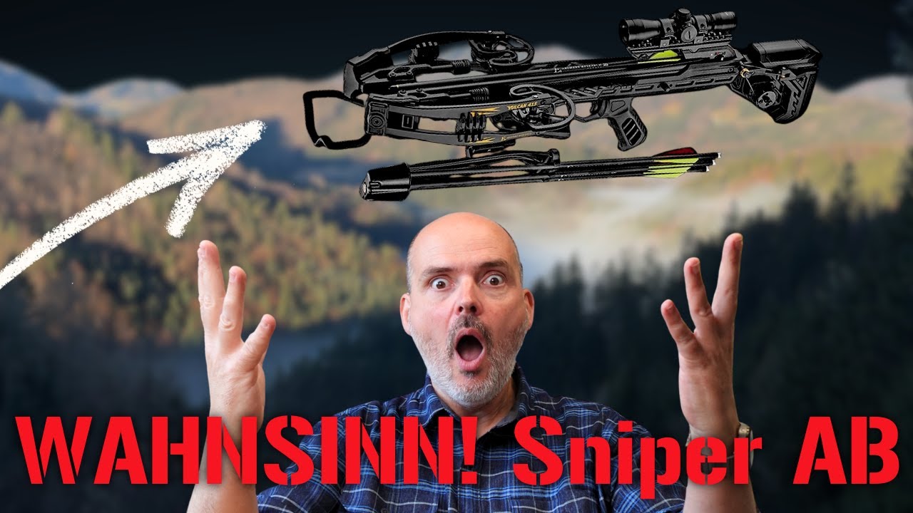 EK Vulcan 415 SNIPER Armbrust - Auspacken und erste Schüsse