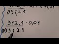 Mulltiplicación de números decimales por potencias de 10