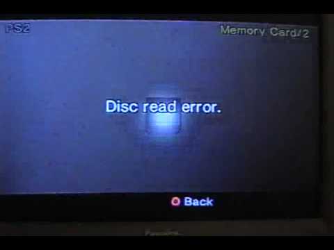 psx disc look at error