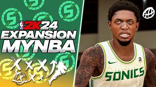 The Sonics Are Back In The NBA | NBA 2K24 MyNBA Expansion Franchise