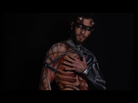 Body Painting- The Devil Man- Vlog