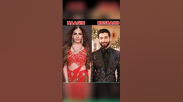 Nagin with Their Reel Husband ❤️🐍❤️💕Nagin Love#trending #naagin #colours #virelshorts
