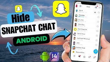 How To Hide Chat On Snapchat | How To Hide Friends On Snapchat 2024
