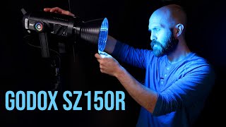 Godox SZ150R RGB LED Review - BiColor COB Zoomable Video Light