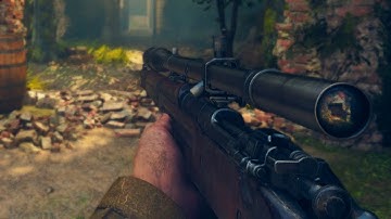 Call Of Duty WW2 Multiplayer Beta Gameplay - Sniper & Quickscoping Sniping Gameplay in WAR Game Mode