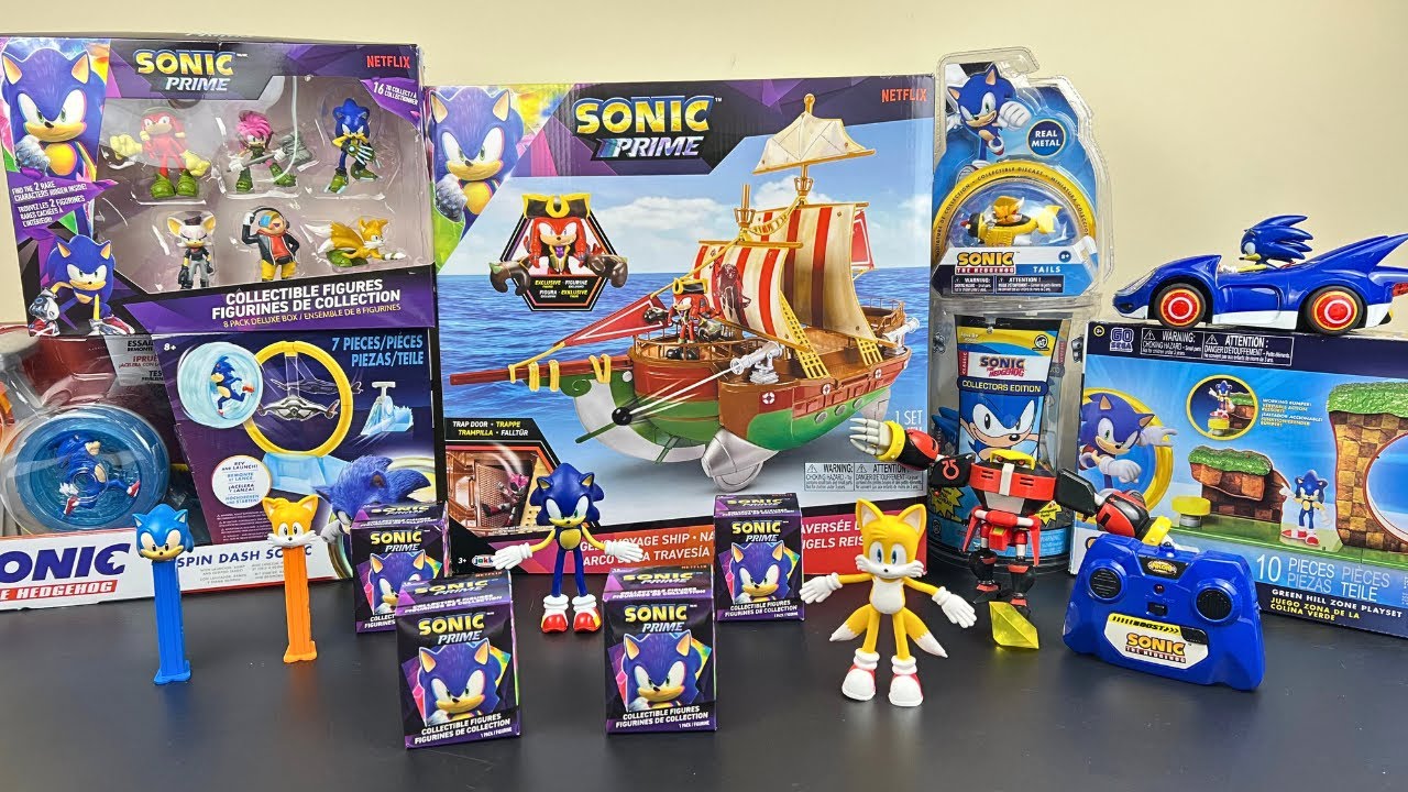 2023 Sonic Prime 12-Pack Deluxe Box Collectible Figures