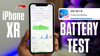 iOS 18.7.9 Battery Drain Test in iPhone XR - iOS 18.7.9 Battery Review in iPhone XR
