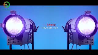 theatrical led fresnel spotlight