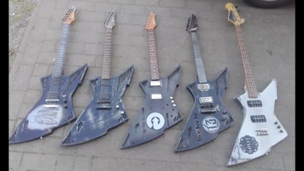 Some Dandc Steel Body Guitars Build Youtube 