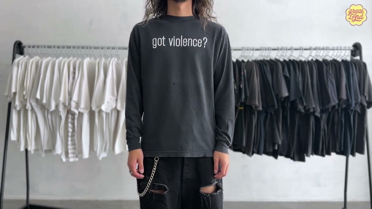 MARILYN MANSON got violence ? LS GIANT FITS MED