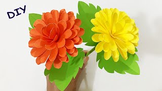 DIY Paper Flowers Craft Easy Ideas! Beautiful Paper Flower Making Ideas! Ruba Craft Creations