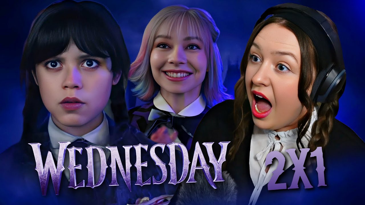 WEDNESDAY *REACTION* | FIRST TIME WATCHING! (2x1) "HERE WE WOE AGAIN"