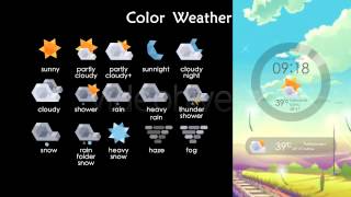 Weather Icons Pack 4-in-1 screenshot 4