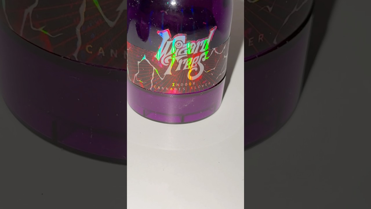 ZANGRIA Wizard Trees Cali Weed Glass Jar