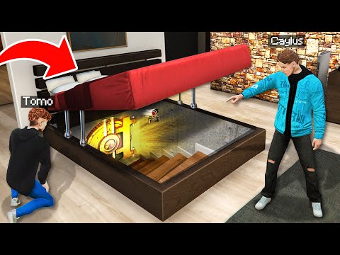 We Found A Secret UNDERGROUND HOUSE In GTA 5 RP..