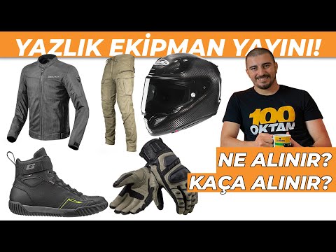 Yazlık Motosiklet Ekipmanı Rehberi | Bütçelere Göre Ekipman Önerileri!