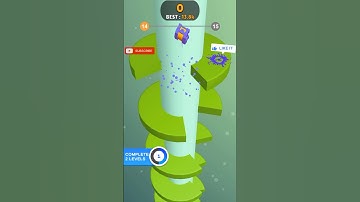 Helix Jump Game Unity #gaming #shorts #youtubeshorts