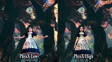Alice Madness Returns: PhysX on CPU Test - ATI/AMD GPU PC 1080p
