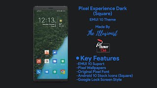 Pixel Experience Dark (Square) EMUI 10 / MagicUI 3 Theme | Themer Club screenshot 3