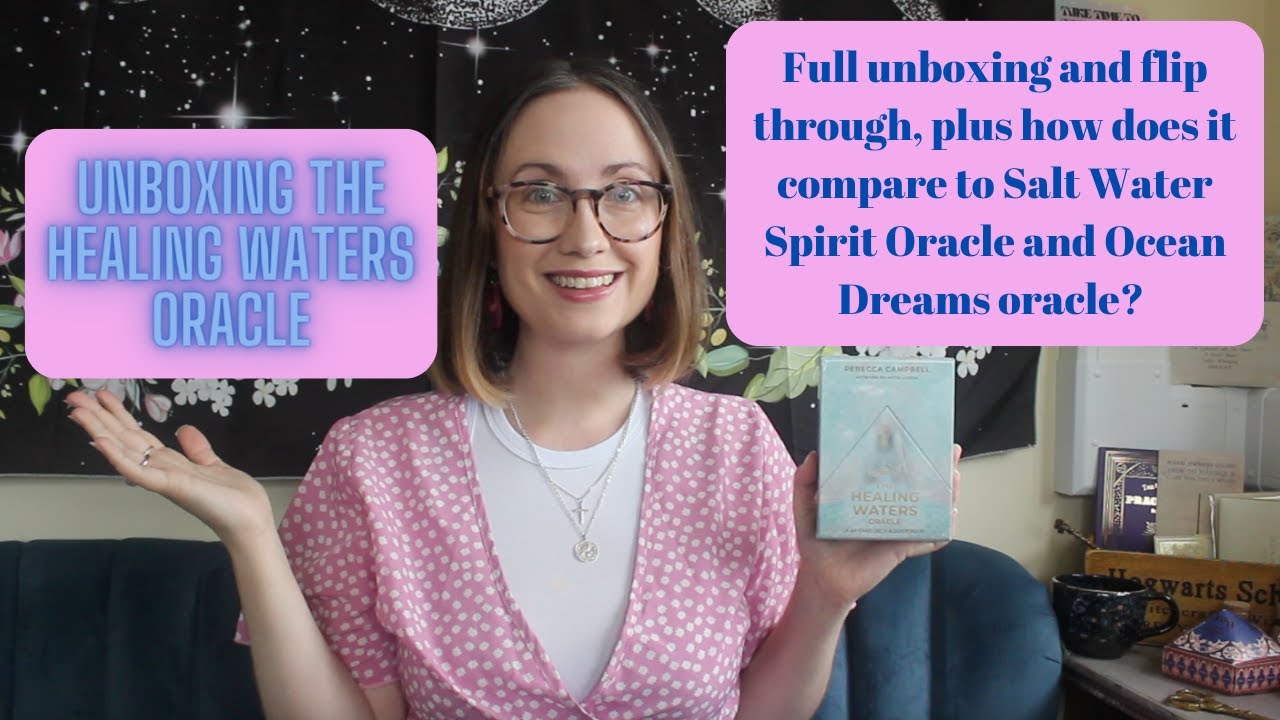 Unboxing the Healing Waters Oracle |Full flip through