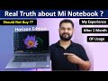 Mi Laptop | Xiaomi Notebook Horizon 14 inch detailed review after 30 Days of usage | Hindi