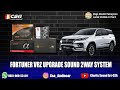 Fortuner VRZ Upgrade Sound 2way System Basic 3 | Gramond | Zevox | Momentum | By : Clarity Sound Art