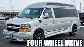 RARE 4X4 VAN! 2023 Chevrolet 8 Passenger Conversion Van | Sherry Review Chevy Uplander Van 8 Passenger Conversion Mod