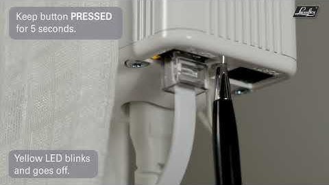 Setting limits - Curtain track - PowerView® Automation