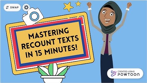 RECOUNT TEXT: Materi Bahasa Inggris SMP/SMA/SMK I Video Pembelajaran Animasi