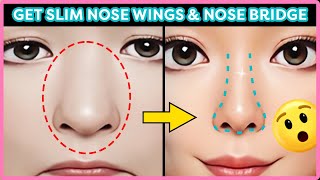 [5-MIN] Get Slim Nose Wings & Nose Bridge Massage✨Slim, Depuff, Lift Your Nose Naturally✨