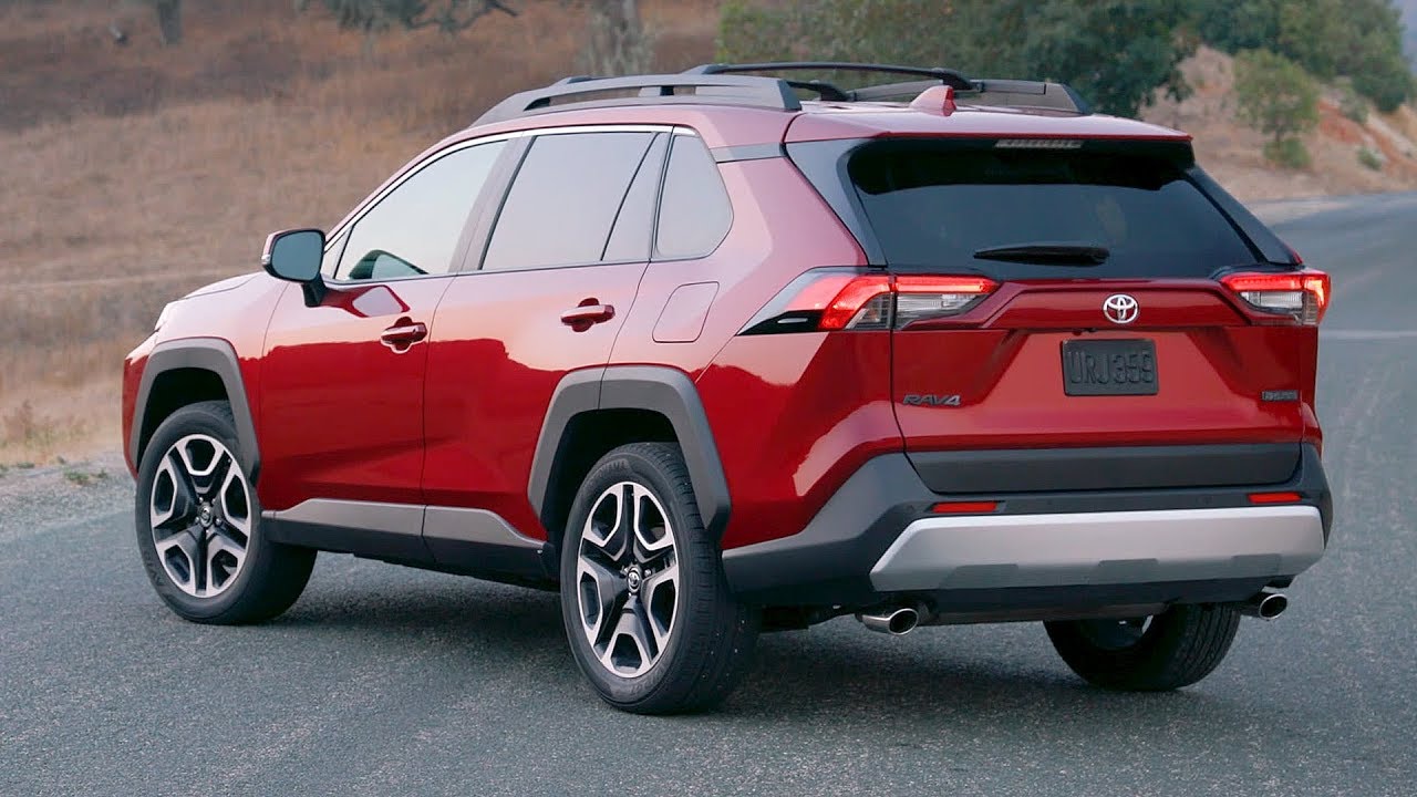 2019 Toyota RAV4 Adventure | Ruby Flare Pearl - YouTube