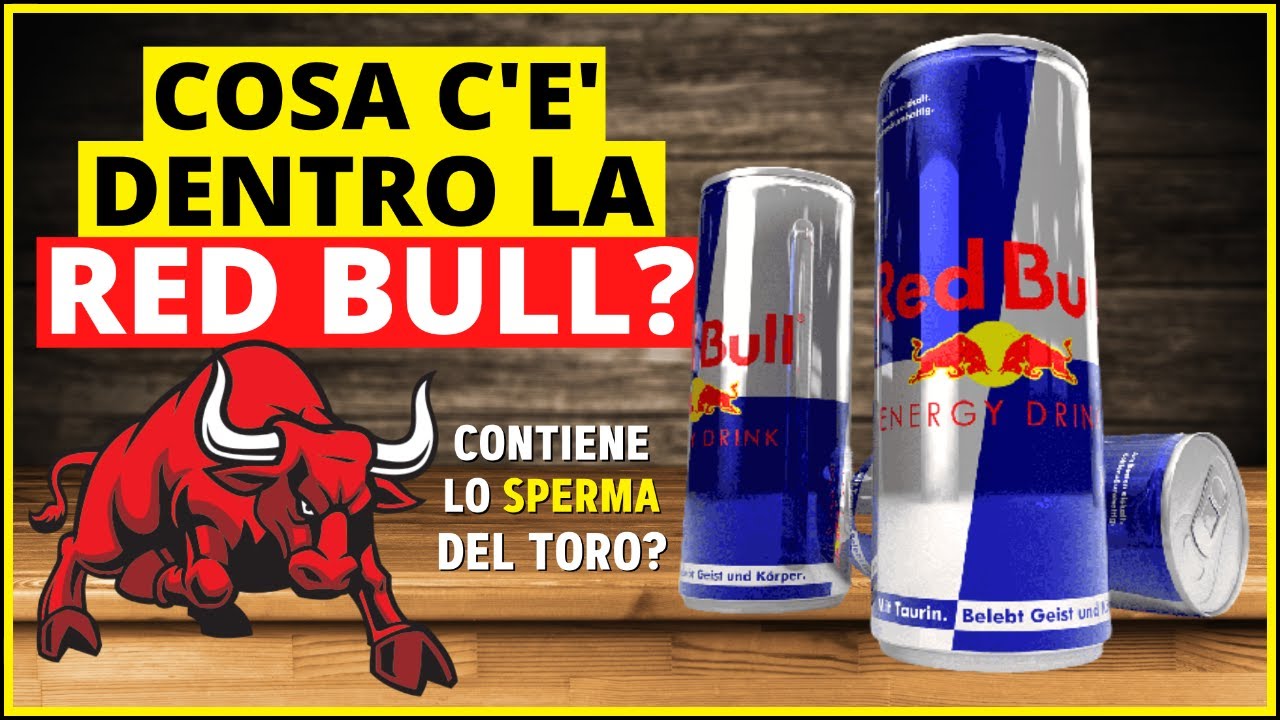 Cosa c'è dentro la Red Bull? Quali sono gli ingredienti dell'energy