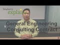 What is a General Engineering Consulting Contract?