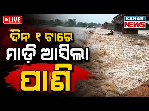 🔴ଦିନ ୧ଟାର ବଡ଼ ଖବର 1PM Breaking News | Flood Alert in Odisha | Weather Update | Heavy Rain Alert