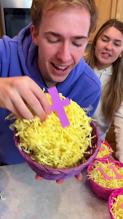 Cupcake Pan Easter Egg Game! #game #family #challenge #easter