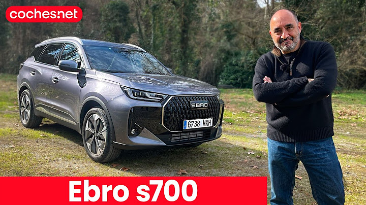 Ebro s700 2025. First SUV from the revived Spanish brand | Test/Review in Spanish | coches.net