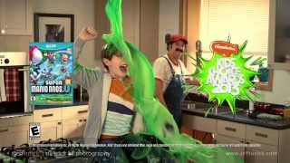 2013 Nickelodeon Kids Choice Awards Promo Commercial Featuring Nintendo Mario