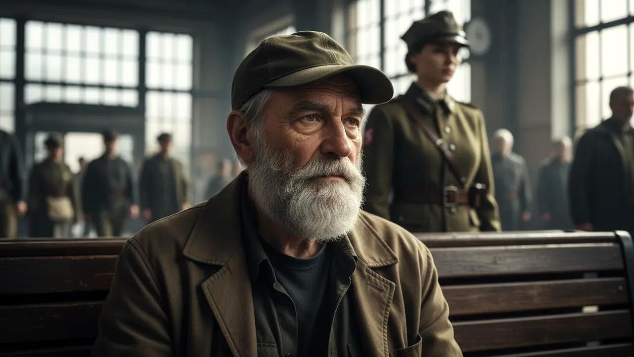 Wyśmiali go za wyblakłą kurtkę — gdy generał rozpoznał naszywkę i oddał honor wojskowy