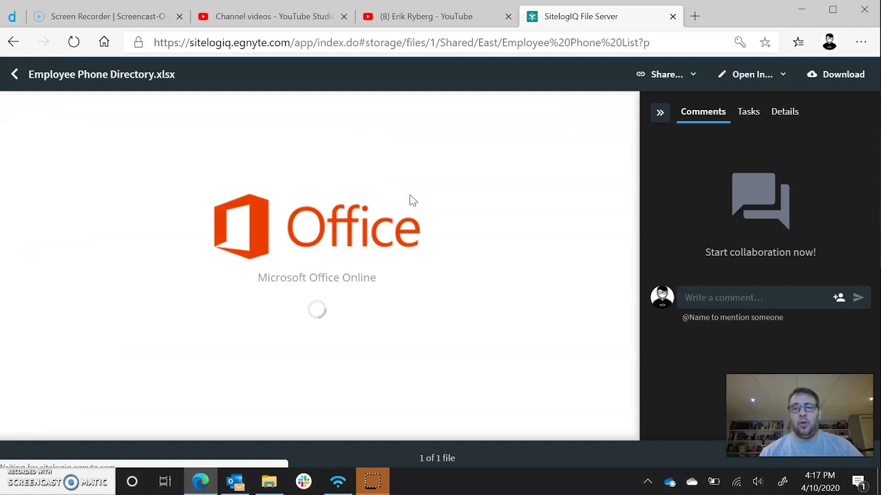 SitelogIQ IT Tech Tips - Egnyte for HQ