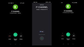 Oppo vs Realme vs TCL Incoming Call (Screen Video)