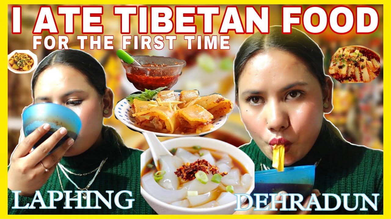 BEST LAPHING SHOP IN DEHRADUN TIBETAN FAMOUS STREET FOOD LAPHING